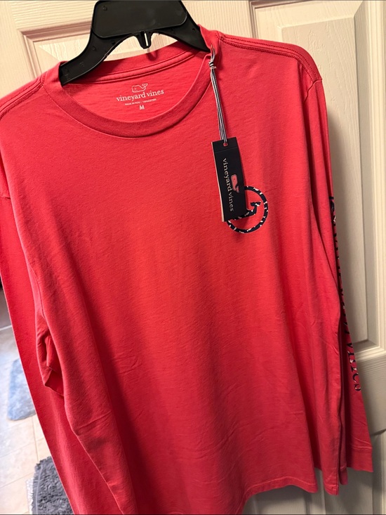 Vineyard Vines Other - Vineyard Vines Men's Long-Sleeve Tee in Coral
